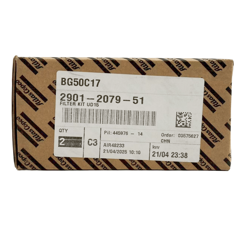 2901207951 Комплет за филтрирање на компресорот Atlas Copco Air UD15+