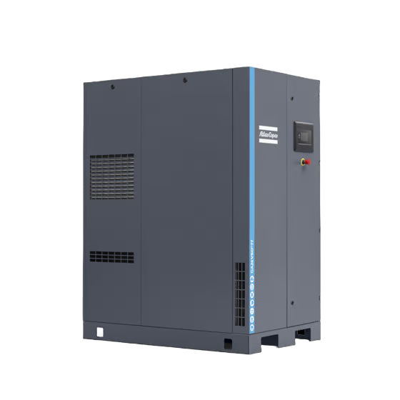 Атлас Копко Компресорот за нафта исполнет со завртки GA22 VSD