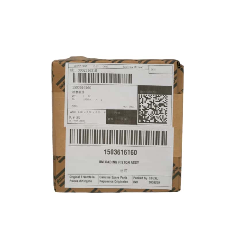 Atlas Copco 1503616160 истовар на клипот на клипот за компресори на клипот