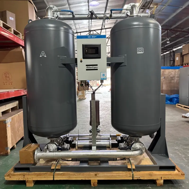 Atlas Copco CD850+ Сушење со адсорпција на воздух Atlas Copco Оригинален фен за воздух