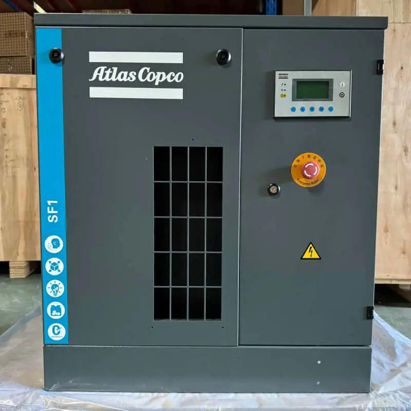 Atlas Copco SF1 Oil Free Scroll Air Compressor 15 kW 2HP Class 0 Сертифициран оригинален