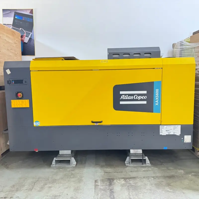 Atlas Copco XAXS600 Пренослив воздух компресор со завртки за дупчење Оригинален