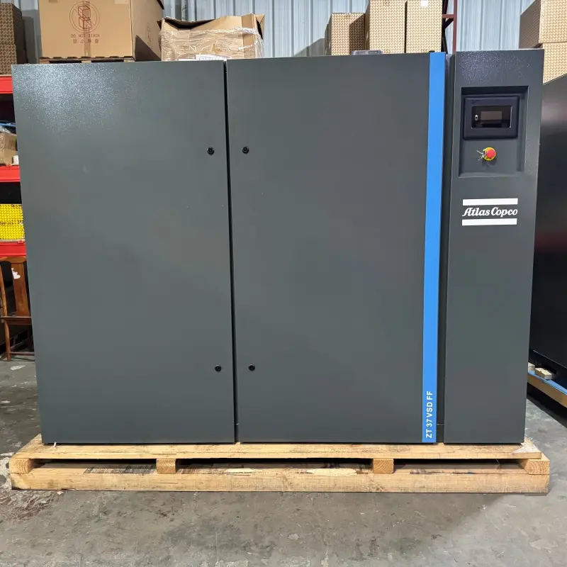 Atlas Copco ZT 37 VSD FF Oil Free Screw Compressor 37KW 50HP Сушачи Класа 0 Оригинален